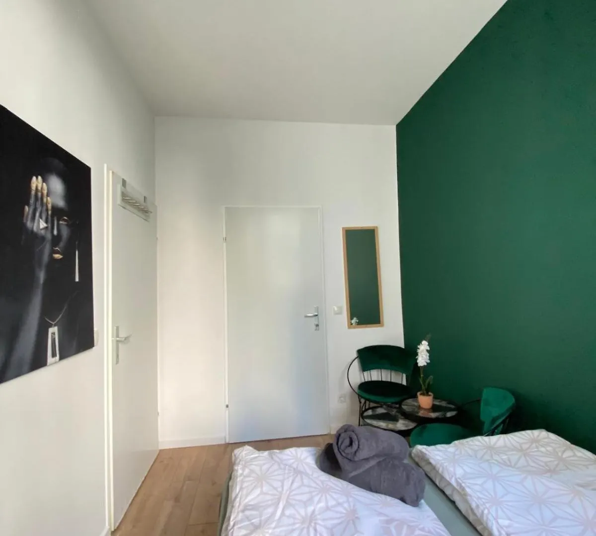 8 Fully Equipped Studio Shared Apt W Terrace Margareten Vídeň 0*,  Rakousko
