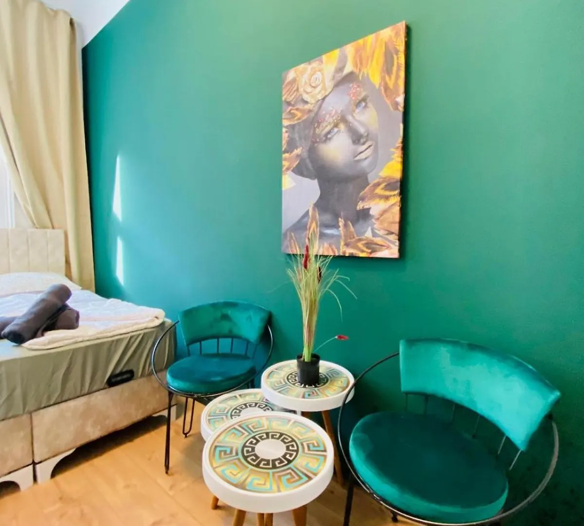 8 Fully Equipped Studio Shared Apt W Terrace Margareten Vídeň Apartmán