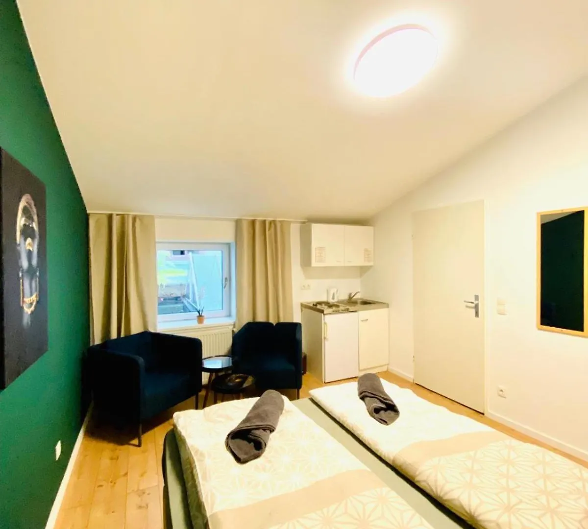 8 Fully Equipped Studio Shared Apt W Terrace Margareten Vídeň Rakousko