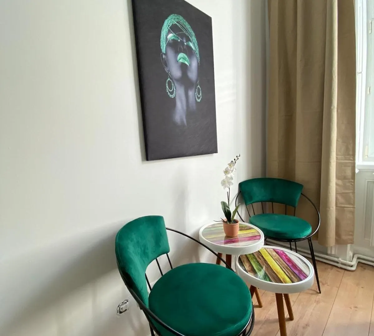 8 Fully Equipped Studio Shared Apt W Terrace Margareten Vídeň 0*,