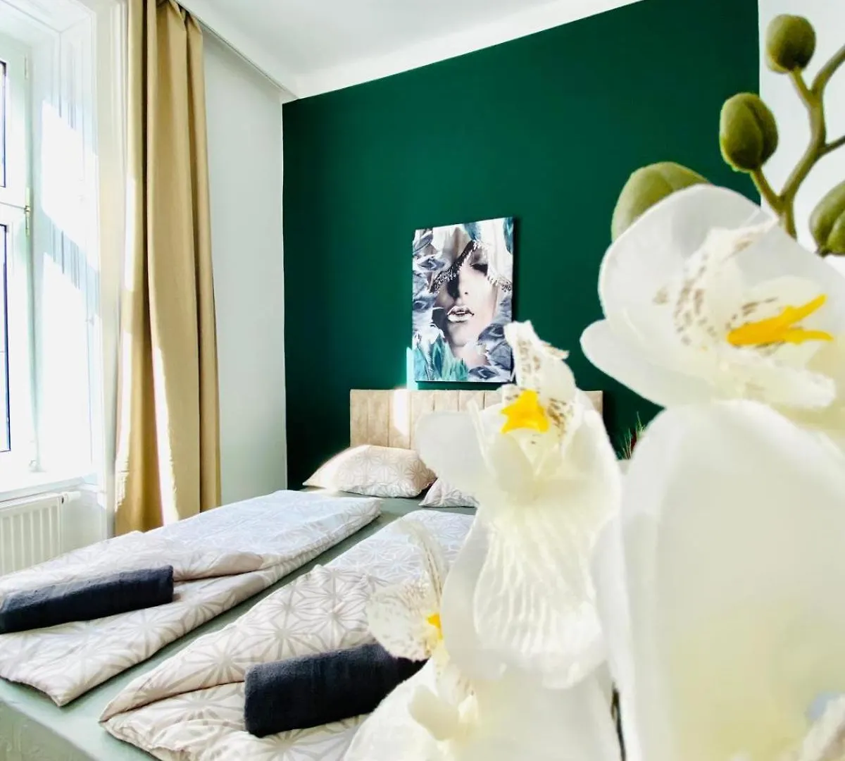 8 Fully Equipped Studio Shared Apt W Terrace Margareten Vídeň Apartmán