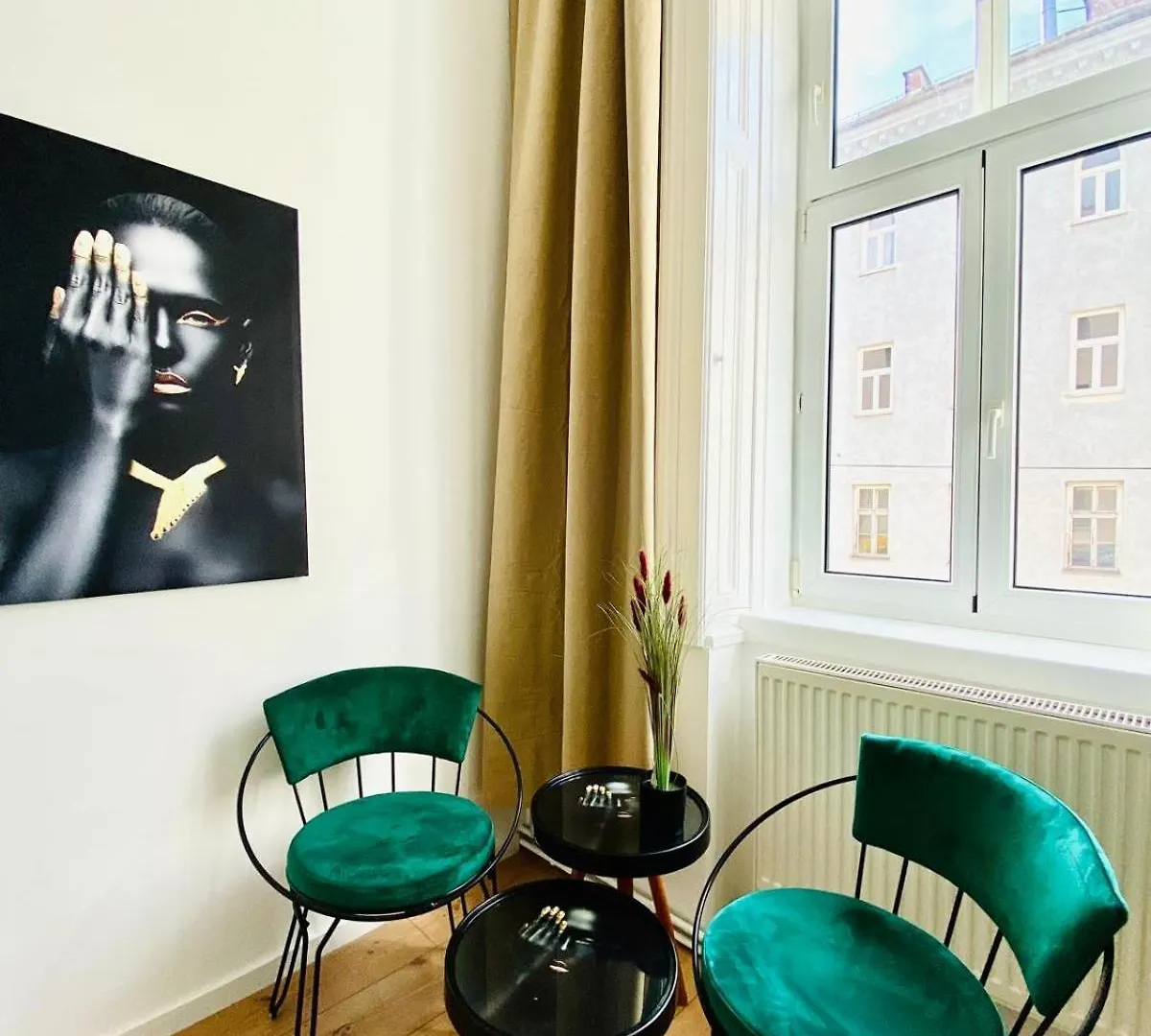 8 Fully Equipped Studio Shared Apt W Terrace Margareten Vídeň Apartmán