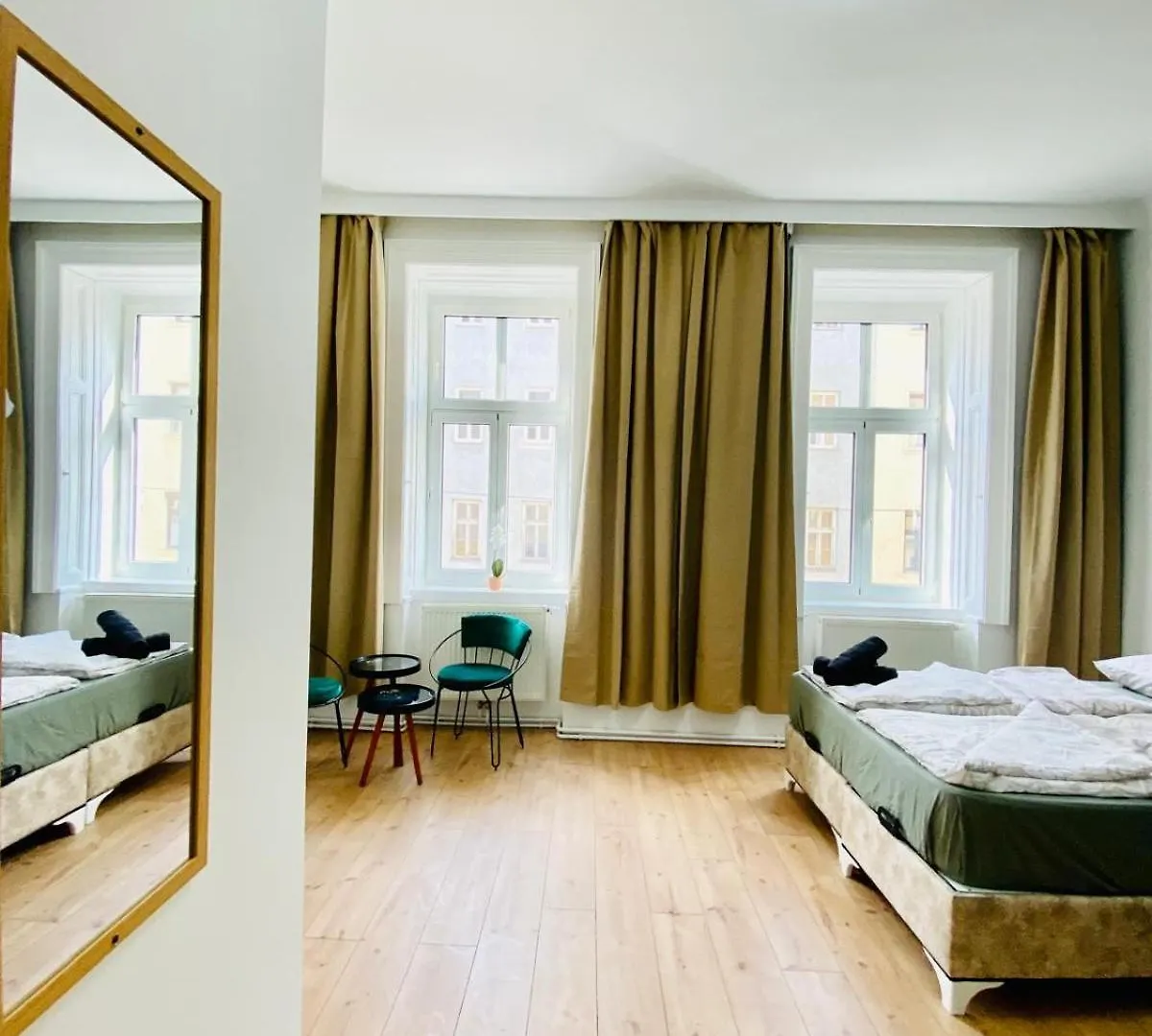 8 Fully Equipped Studio Shared Apt W Terrace Margareten Vídeň 0*,