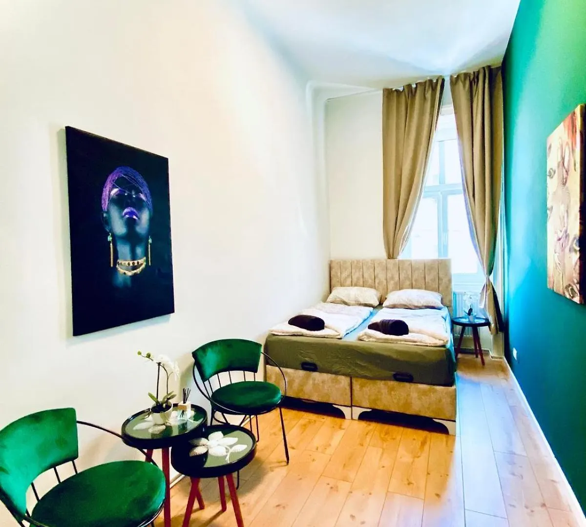 8 Fully Equipped Studio Shared Apt W Terrace Margareten Vídeň