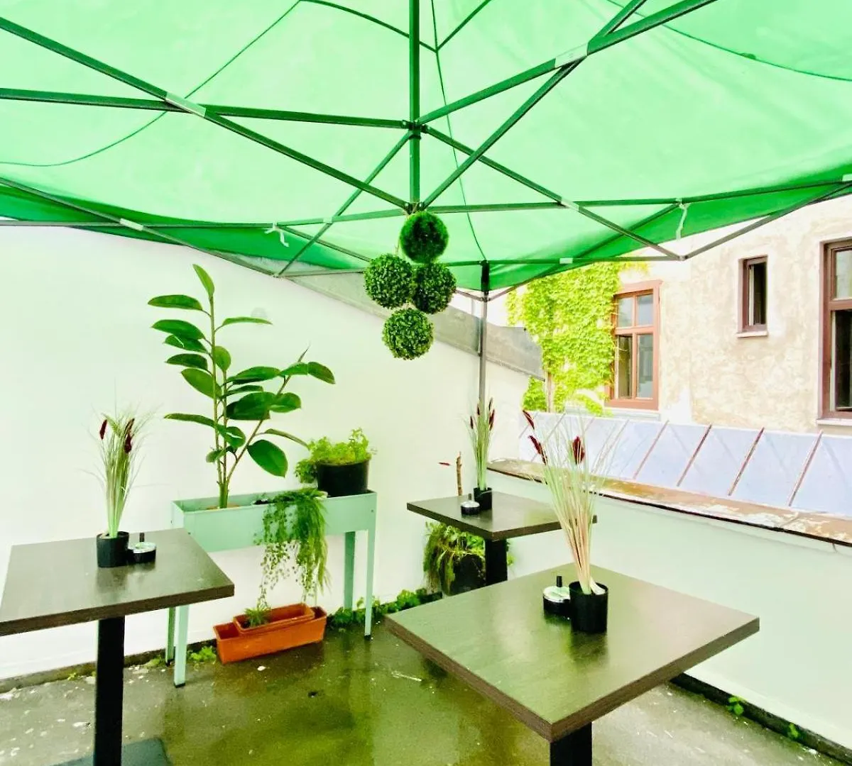 8 Fully Equipped Studio Shared Apt W Terrace Margareten Vídeň Rakousko