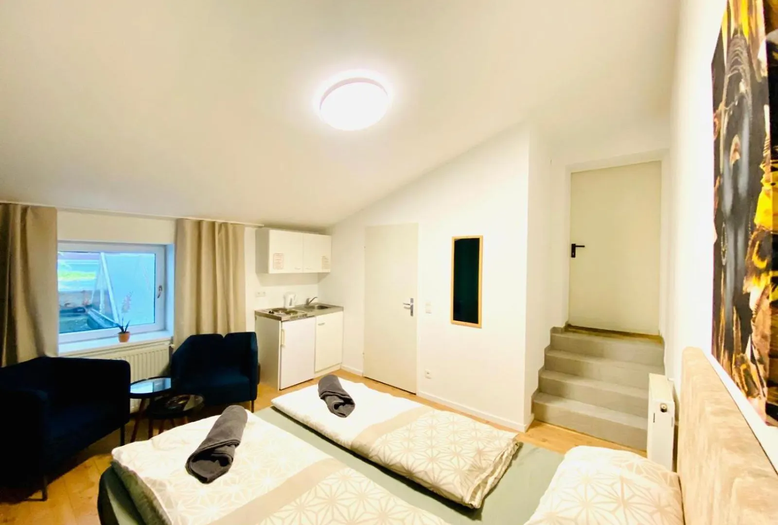 Apartment 8 Fully Equipped Studio Shared Apt W Terrace Margareten Vienna Austria